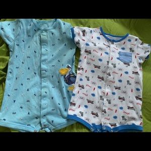 Two carters rompers